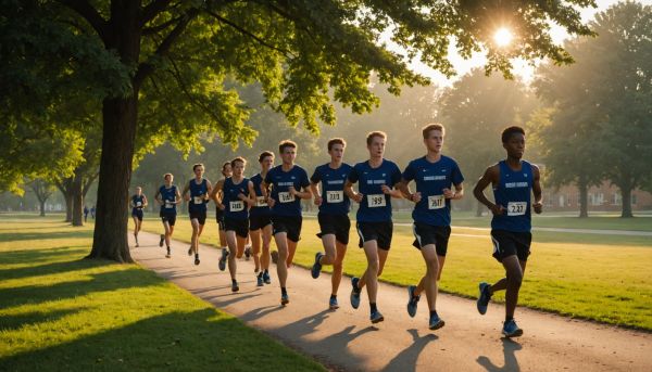 S entraîner pour le cross annuel du lycée Albert Camus